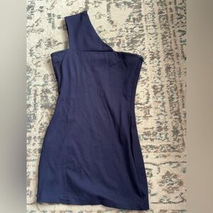 Navy bodycon dress
